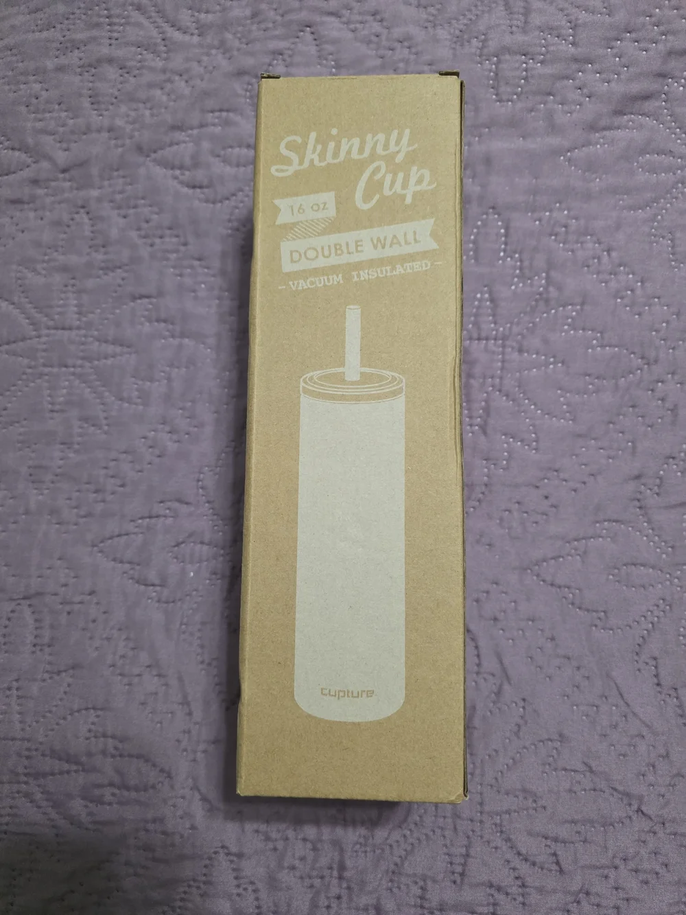 skinny cup white 16
